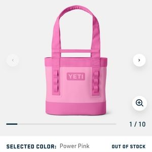 YETI LIMITED EDITION POWER PINK CAMINO 20 TOTE